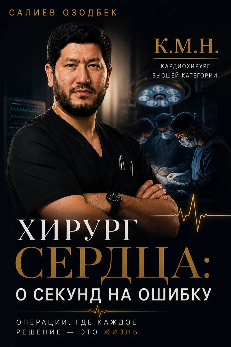Обложка книги «Хирург сердца: 0 секунд на ошибку»
